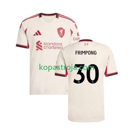 Billiga Fotbollströjor Liverpool Jeremie Frimpong 30 Borta tröja 2025/26 Kortärmad